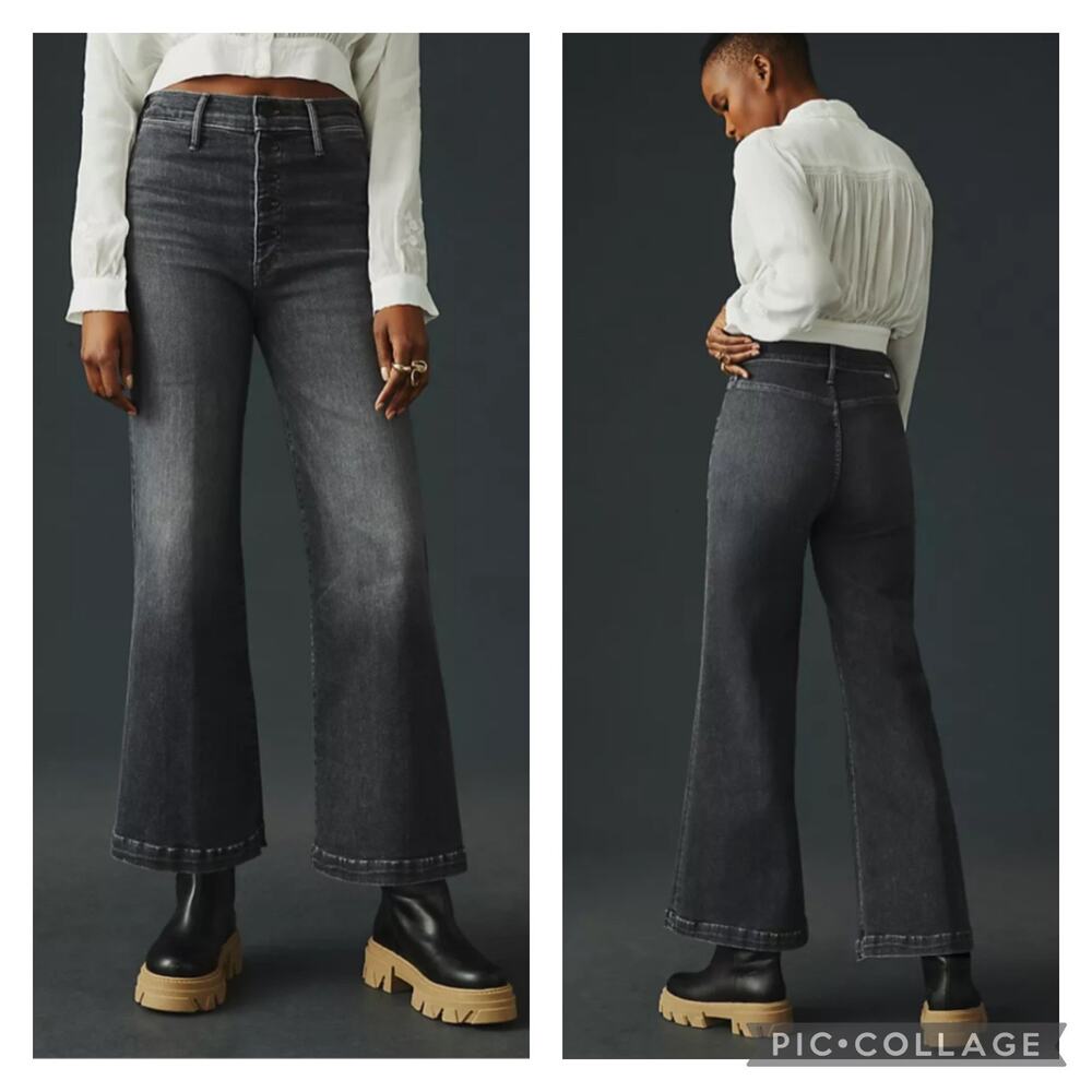 Mother Jeans The Pixie Sailor Ankle Jeans Button Fly Size 31